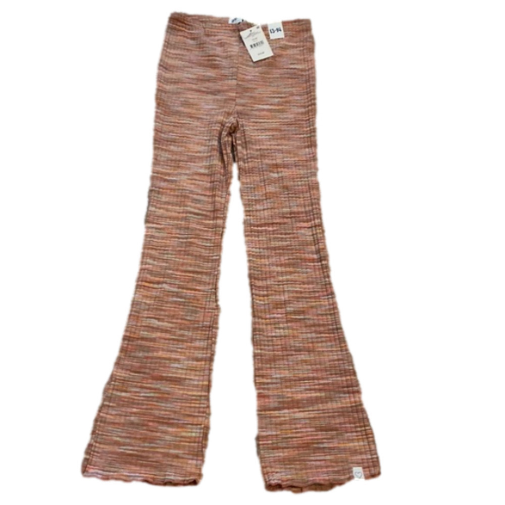 Cotton on Kids Francine Flare Pants Multi Colored Space Dye Girl Size 13-14